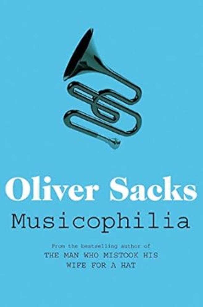 Book titled 'Musicophilia' by Oliver Sacks