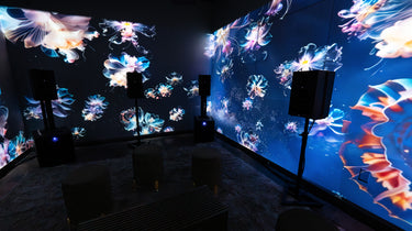 Setl immersive multi-wall projection room